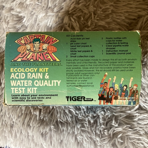 Vintage 1991 Ecology Acid Rain & Water Test Kit 15 tests in 1, for kids science - Picture 5 of 6